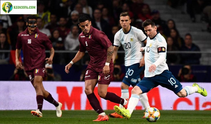 Trực tiếp bóng đá Venezuela vs Argentina