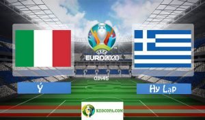 Soi kèo tỷ số nhà cái trận Ý vs Hy Lạp