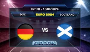 Soi kèo Đức vs Scotland