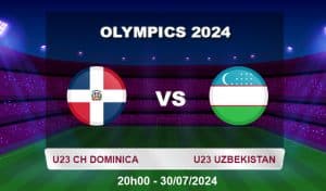 Soi kèo U23 CH Dominica vs U23 Uzbekistan